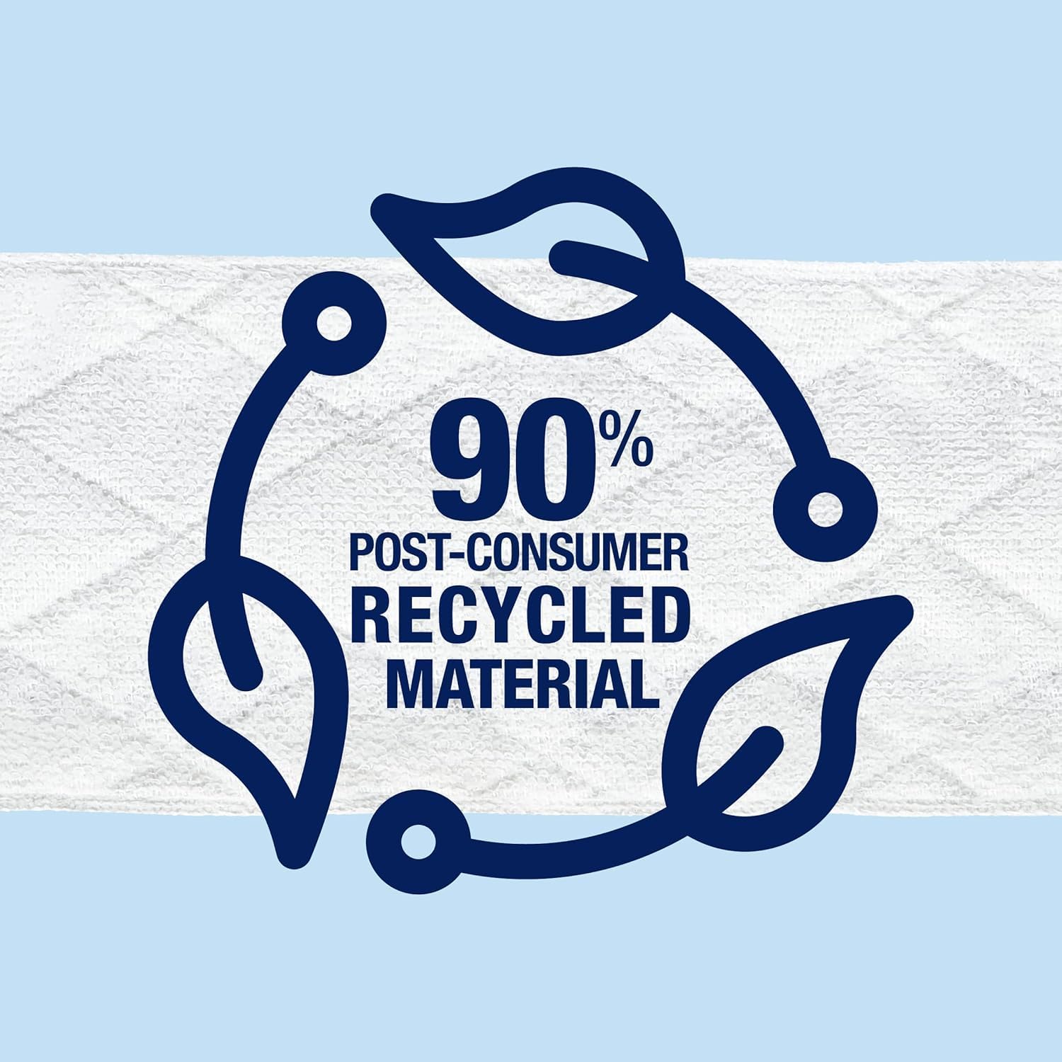 Bona Multi-Surface Floor Pads - 18 Refills - Heavy-Duty Microfiber