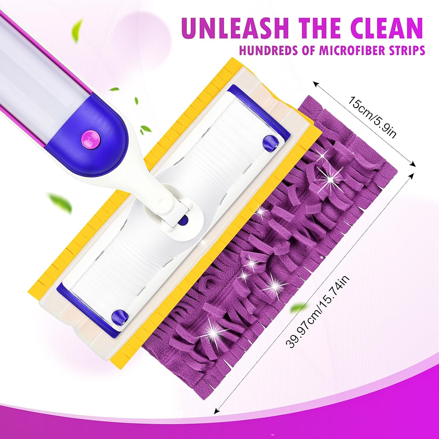 KTNAid 4 Pack Mop Refill Pads for Swiffer PowerMop