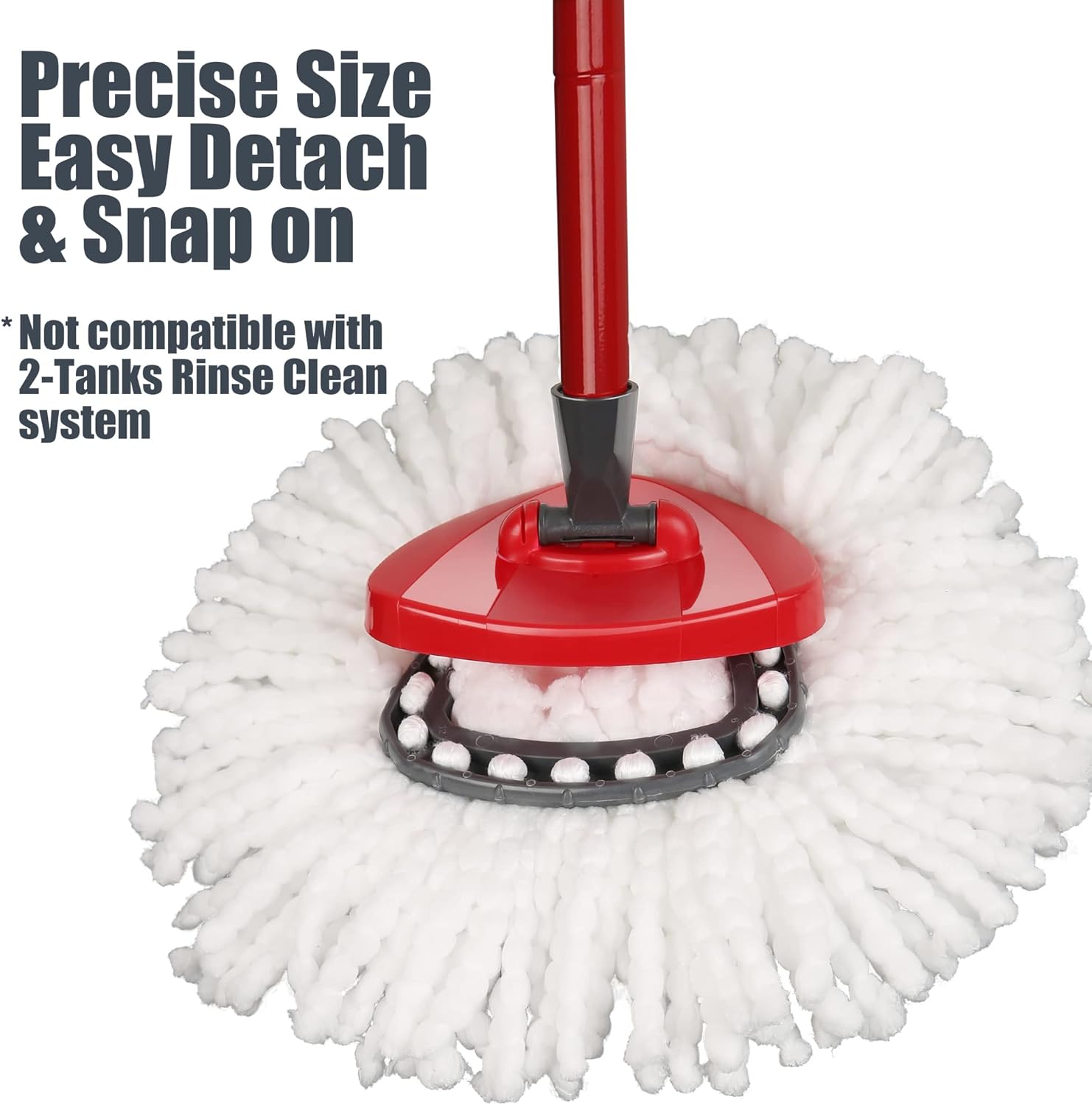 Homsis 6-Piece O-Cedar Mop Heads