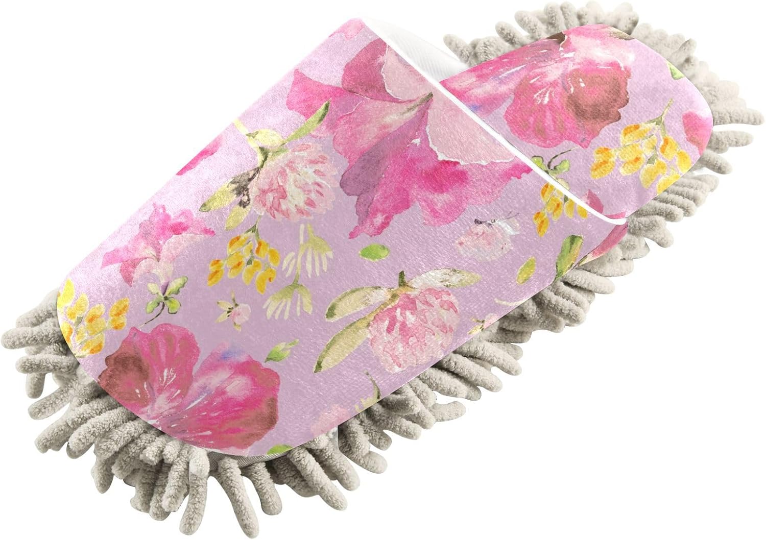 Kigai Microfiber Slippers Petunias Pink