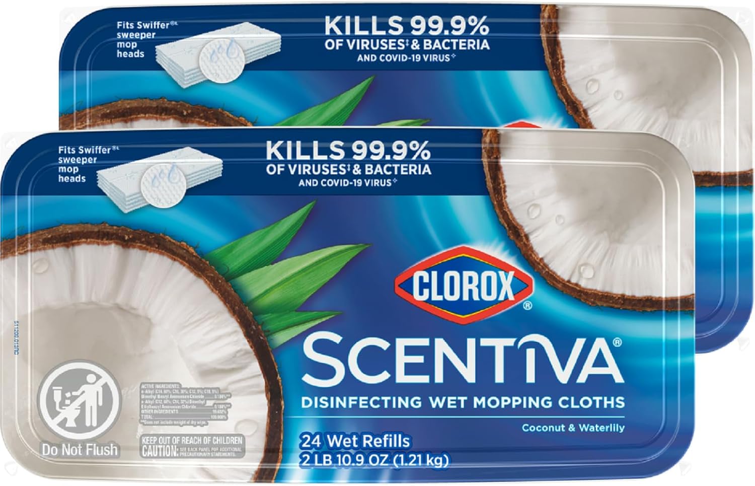 Coconut Waterlily Scent cleaning pad