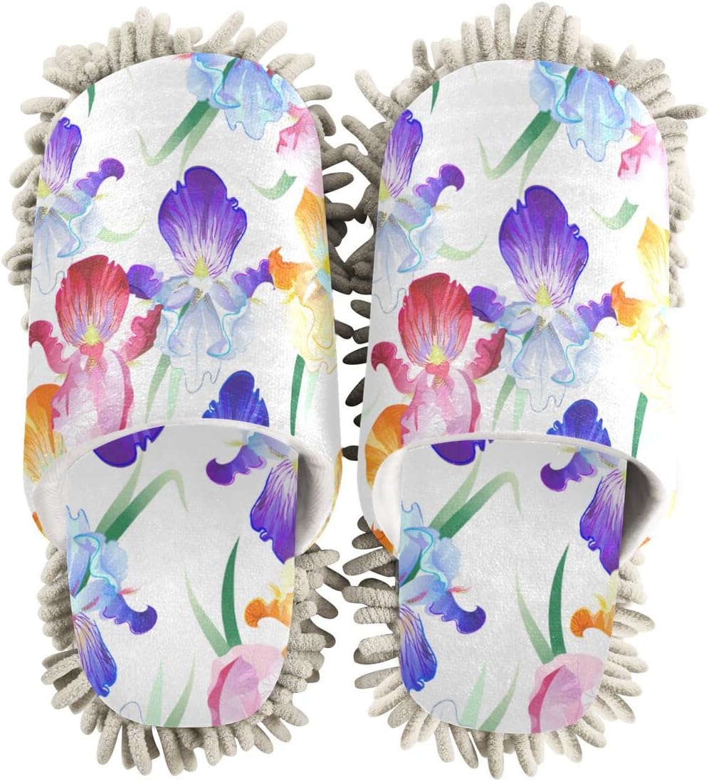 Iris Floor Mop Slippers