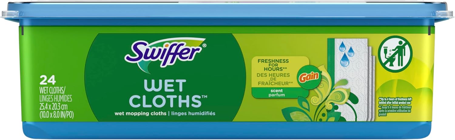 Swiffer Sweeper Wet Mopping Pad for Deep Clean More
