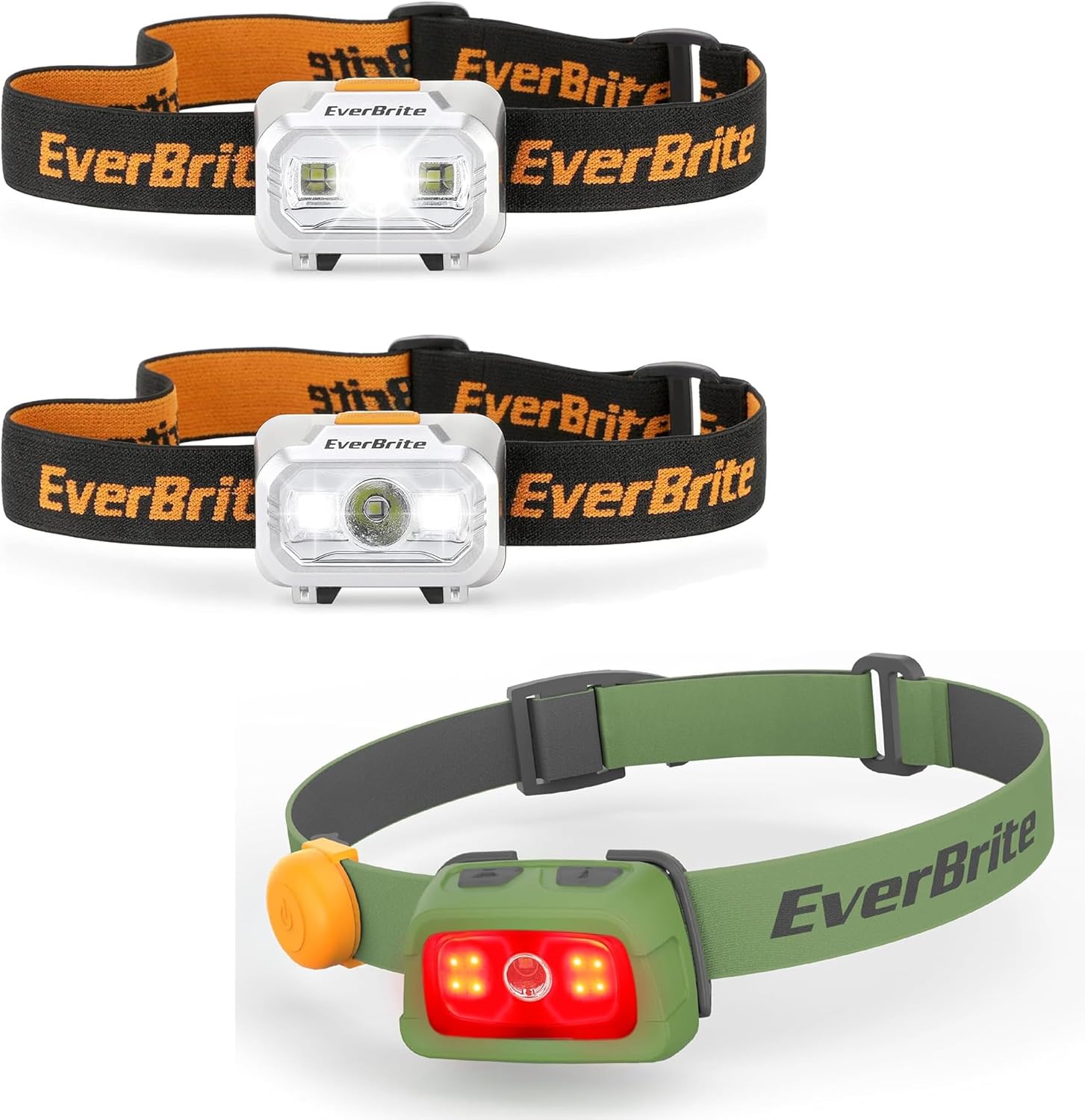 EverBrite LED Headlamp with Rechargeable Power