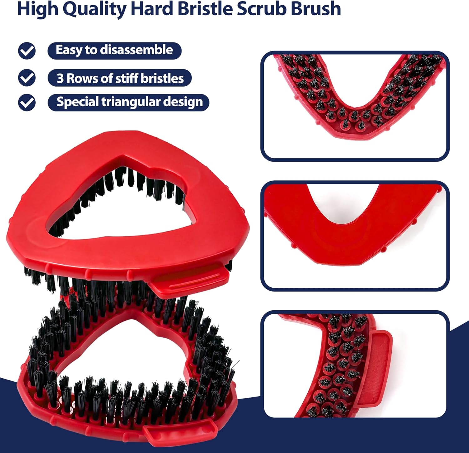 Koolstuffs Spin Mop Scrub Brush Head 2 Pack