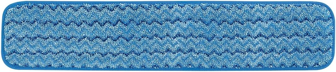 Rubbermaid Microfiber Wet Mop Head Pad - 24 x Blue