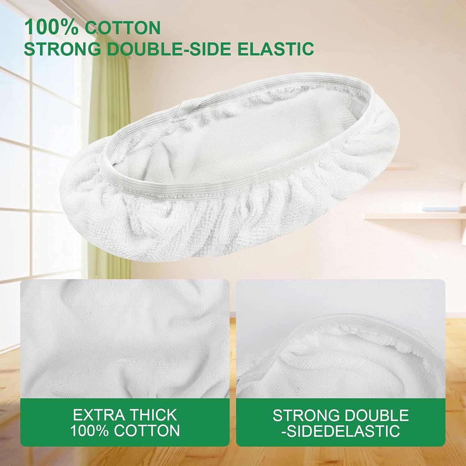 Reusable Swiffer Pad KEEPOW 8-Piece Set