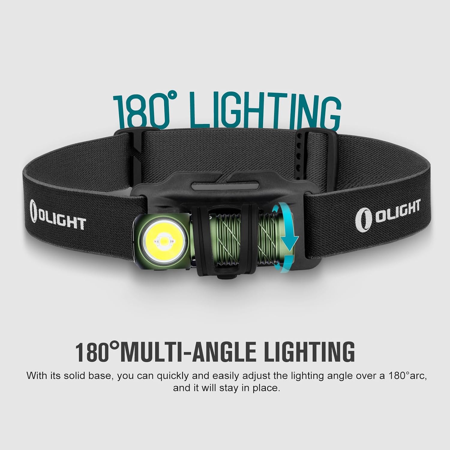 OLIGHT Perun 2 Mini Headlamp 1100 Lumens Rechargeable with Red Light Option