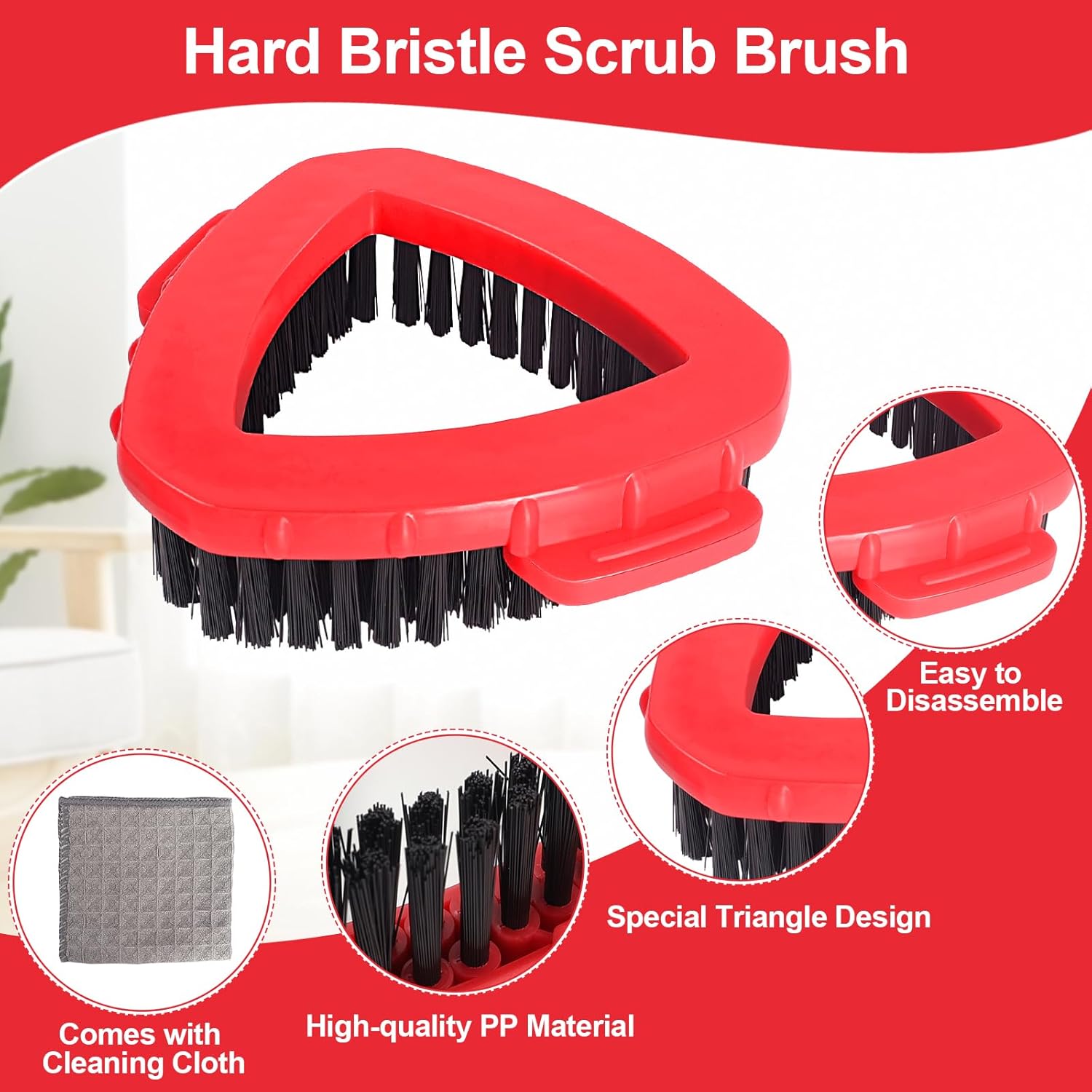 Scrub Brush for O Cedar RinseClean 2 Tank System