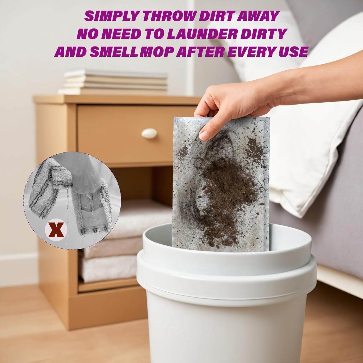Swiffer WetJet Disposable Pads Refill 32 Count - Easy Effortless Cleaning