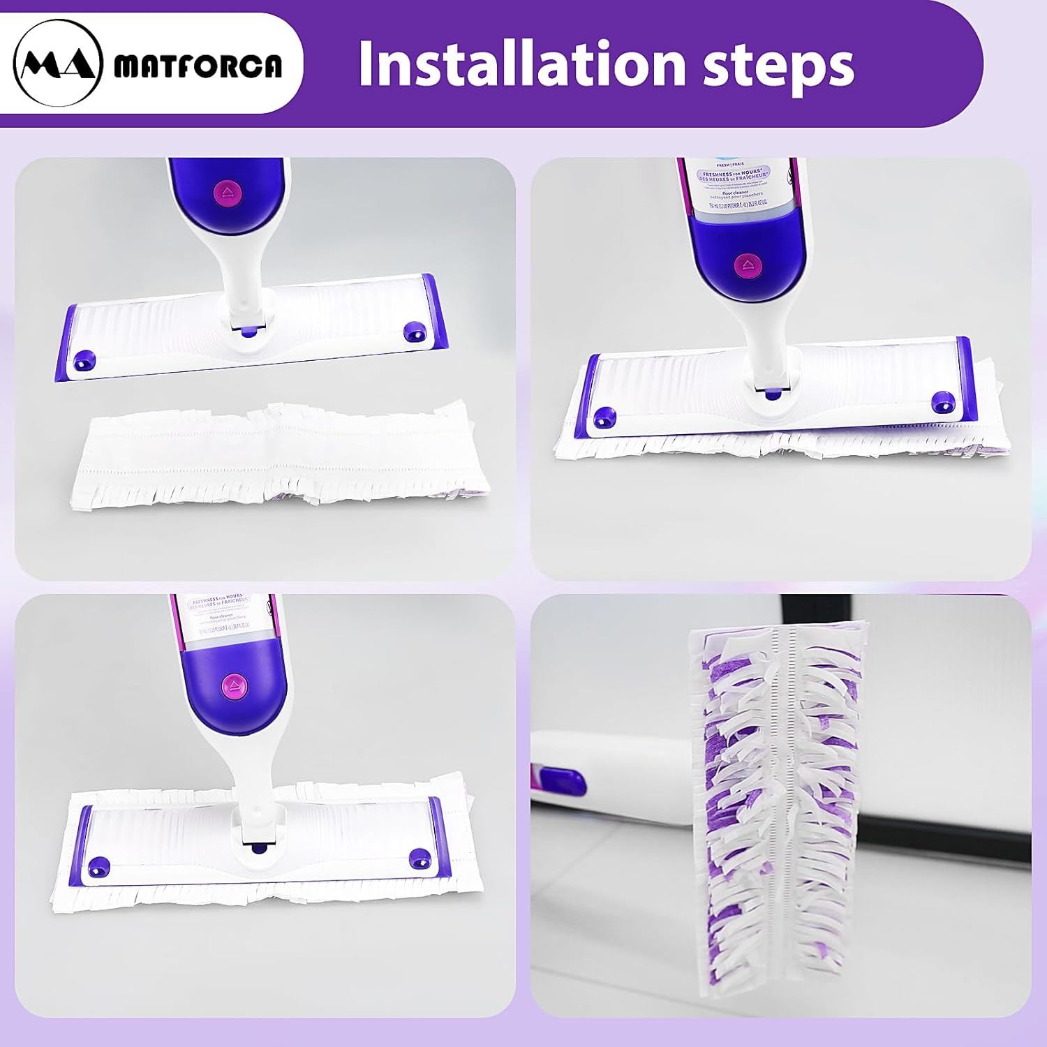 10-Pack Disposable PowerMop Pads