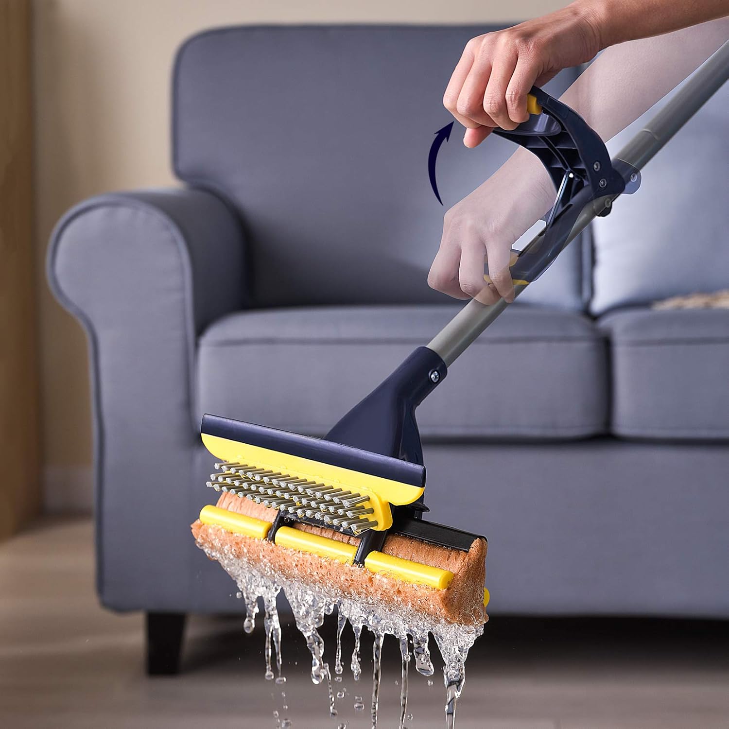 Experience DeepCLEAN with Yocada Sponge Mop