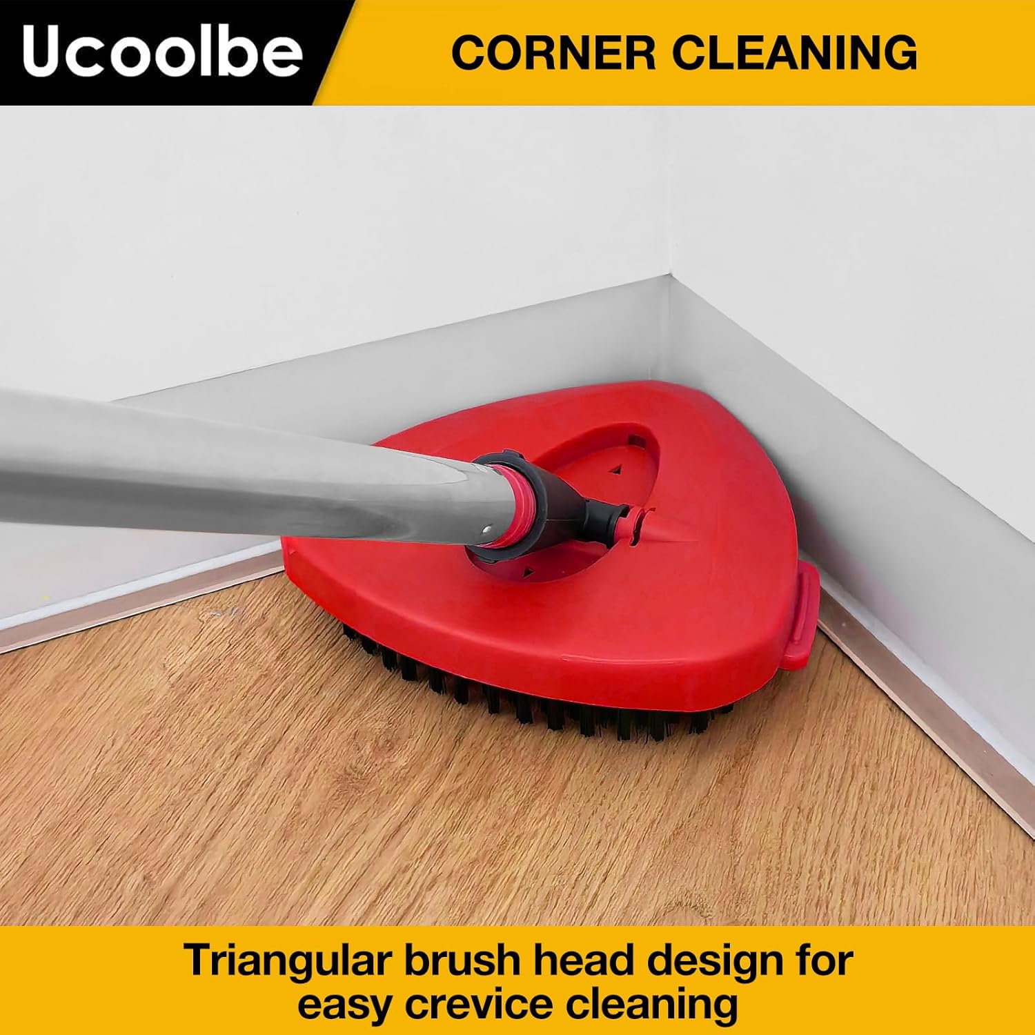 Ucoolbe Spin Mop Scrub Brush Replacement Head