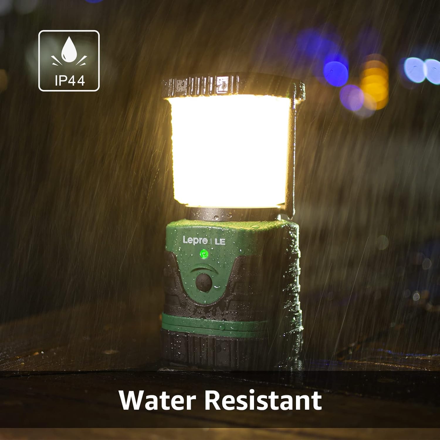 Lepro Bundle camping lantern rechargeable power bank headlamp with motion sensor