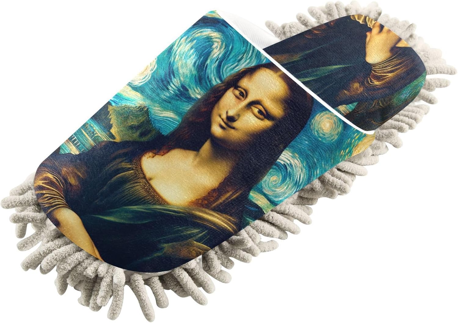 Zhirexin Starry Night Oil Girl Kitchen Cleaning Slippers