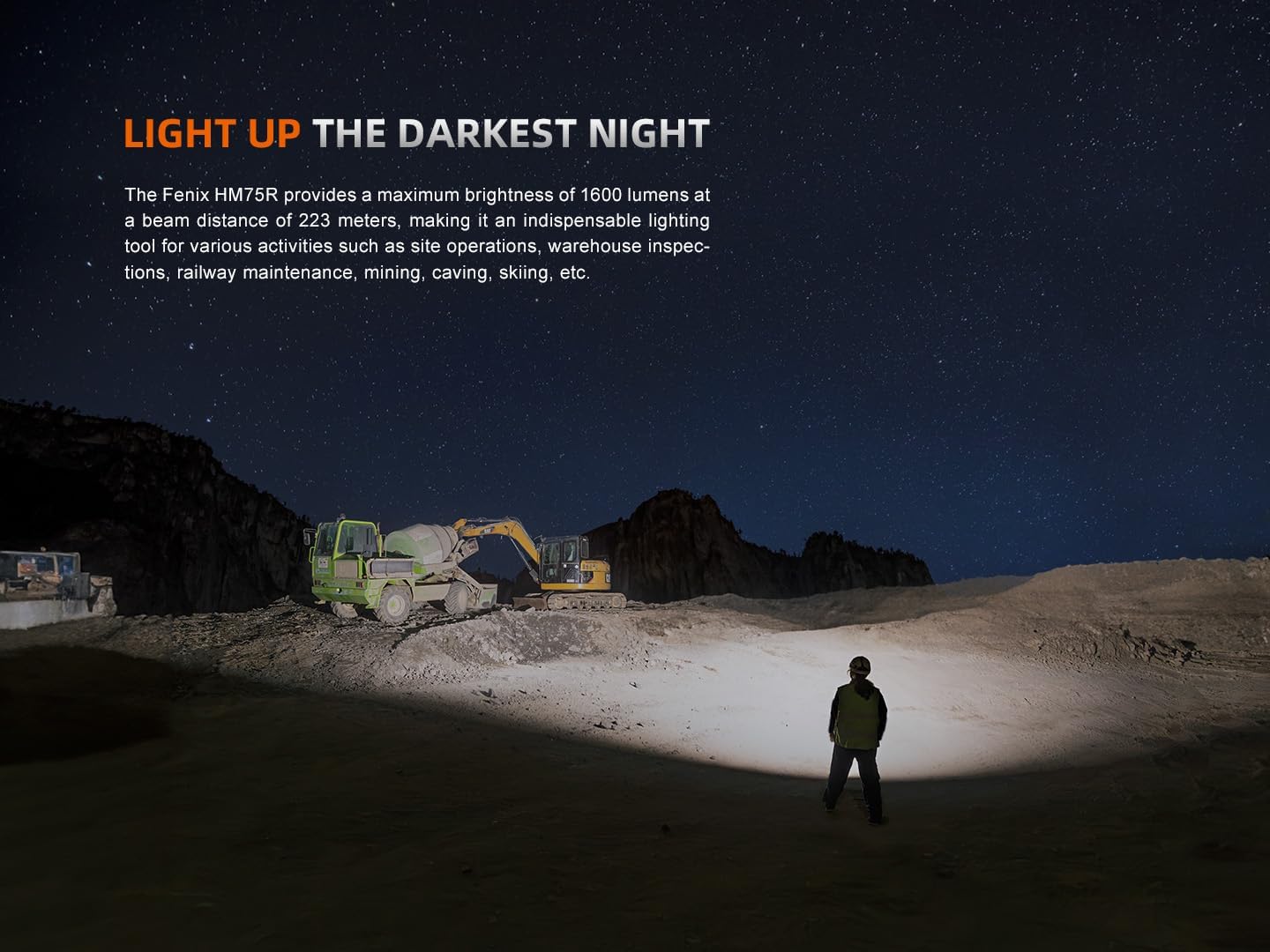 Fenix HM75R Rechargeable Headlamp