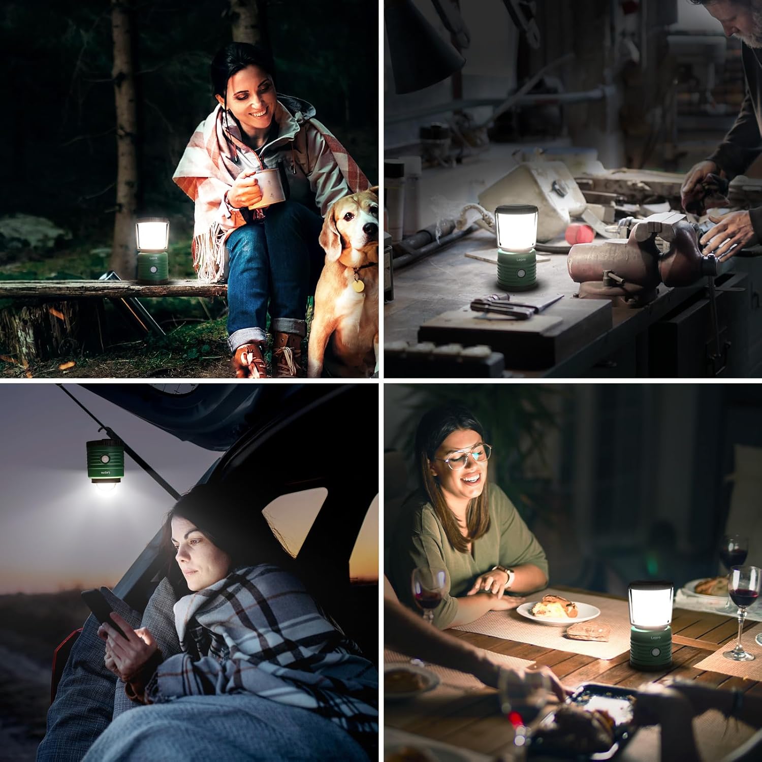 Lepro Lantern camping light Emergency Battery-Powered LED