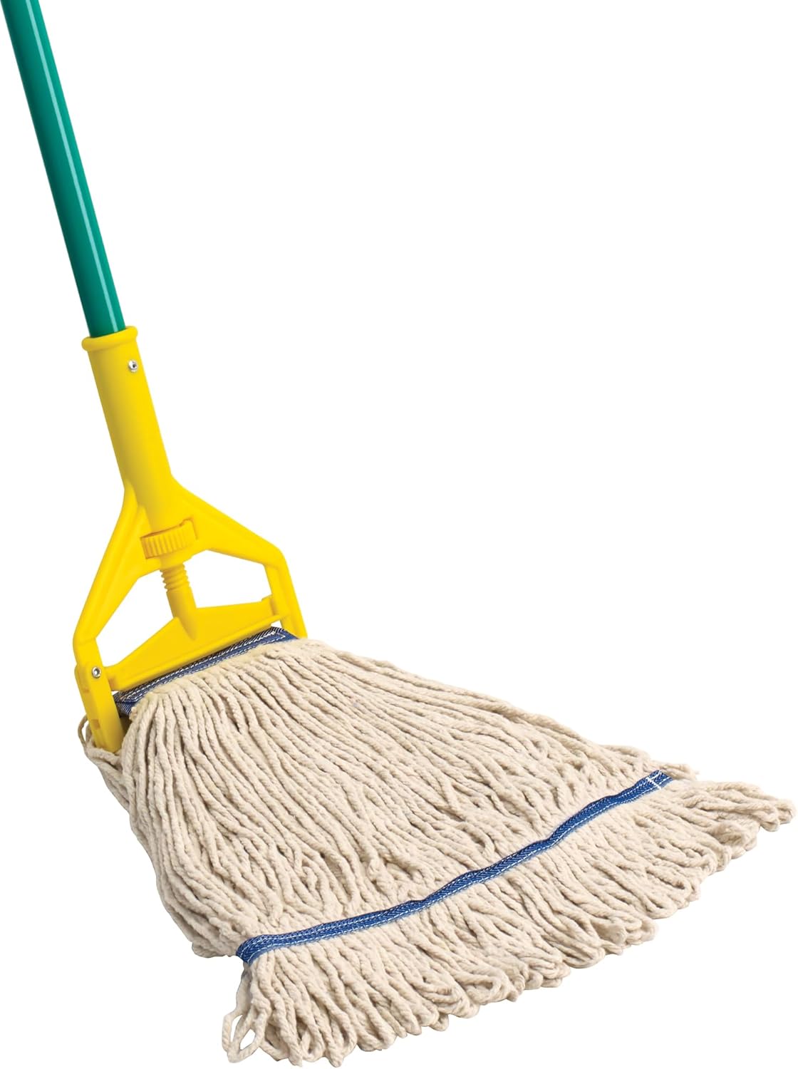 Winco Yarn Mop Head 32 Ounce 4 Ply Loop End White Tan