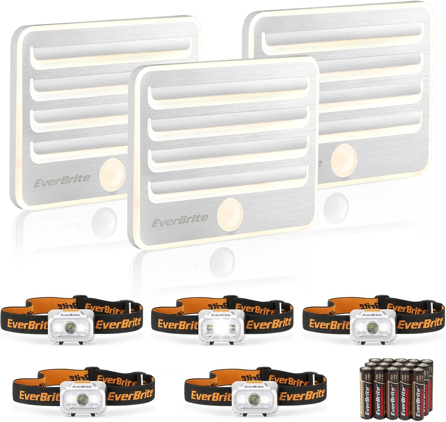 5-Piece LED Headlamp Set