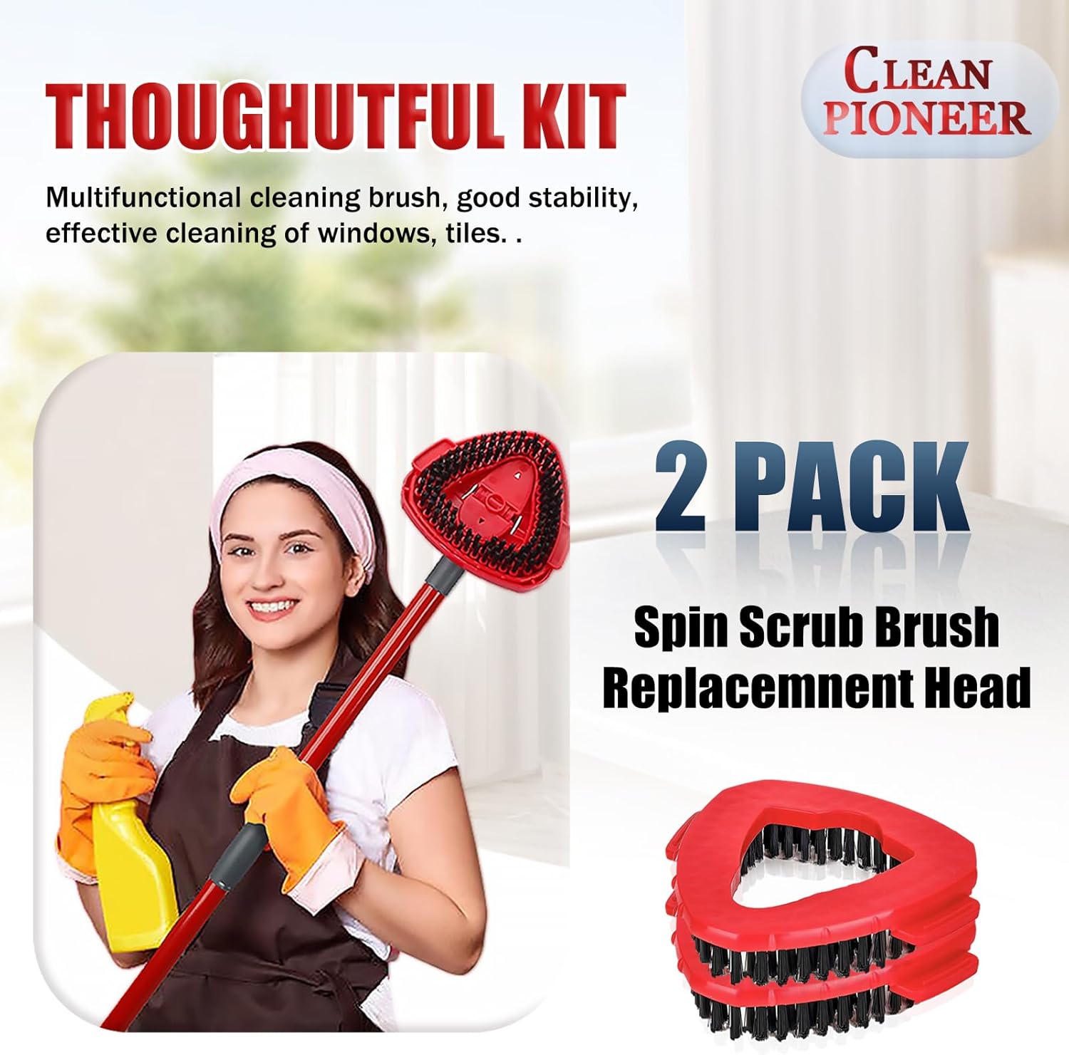High-Quality Floor Scrub Brush for Oceda EasyWring Mops