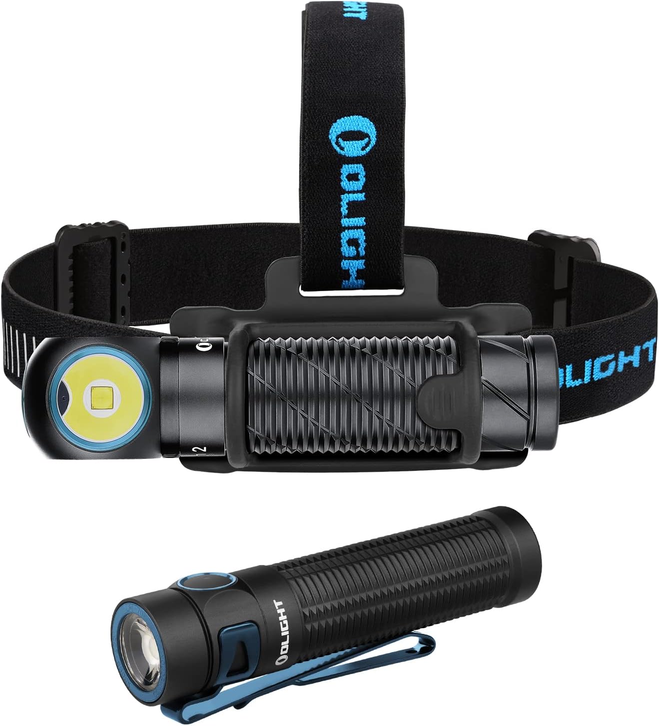 OLIGHT Perun 2 Baton3 Pro 25001500 Lumens Rechargeable Bundle