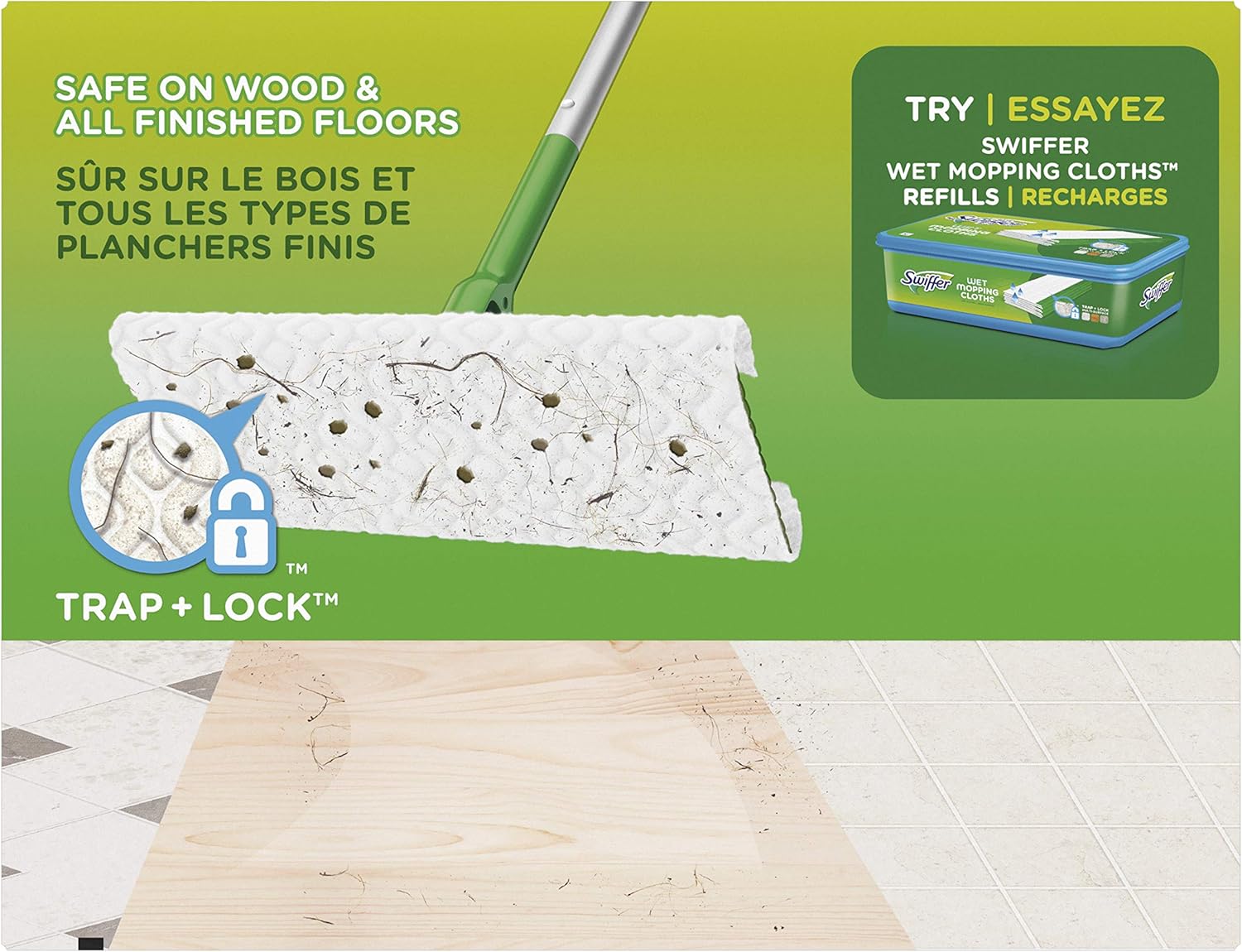 Swiffer Sweeper Dry Mop Pads for Floors 32-Count Pack