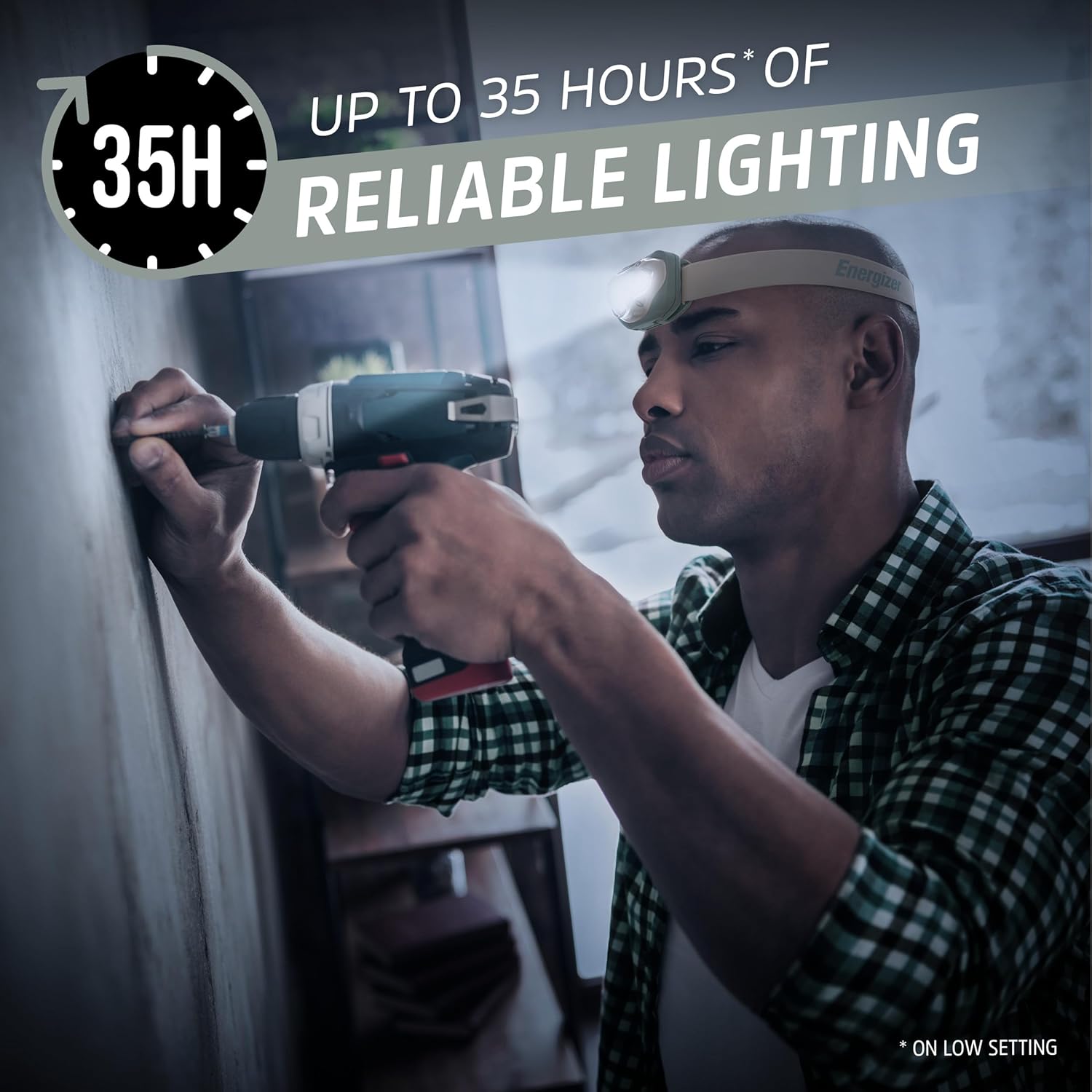 Batteries Included LED Headlamp PRO