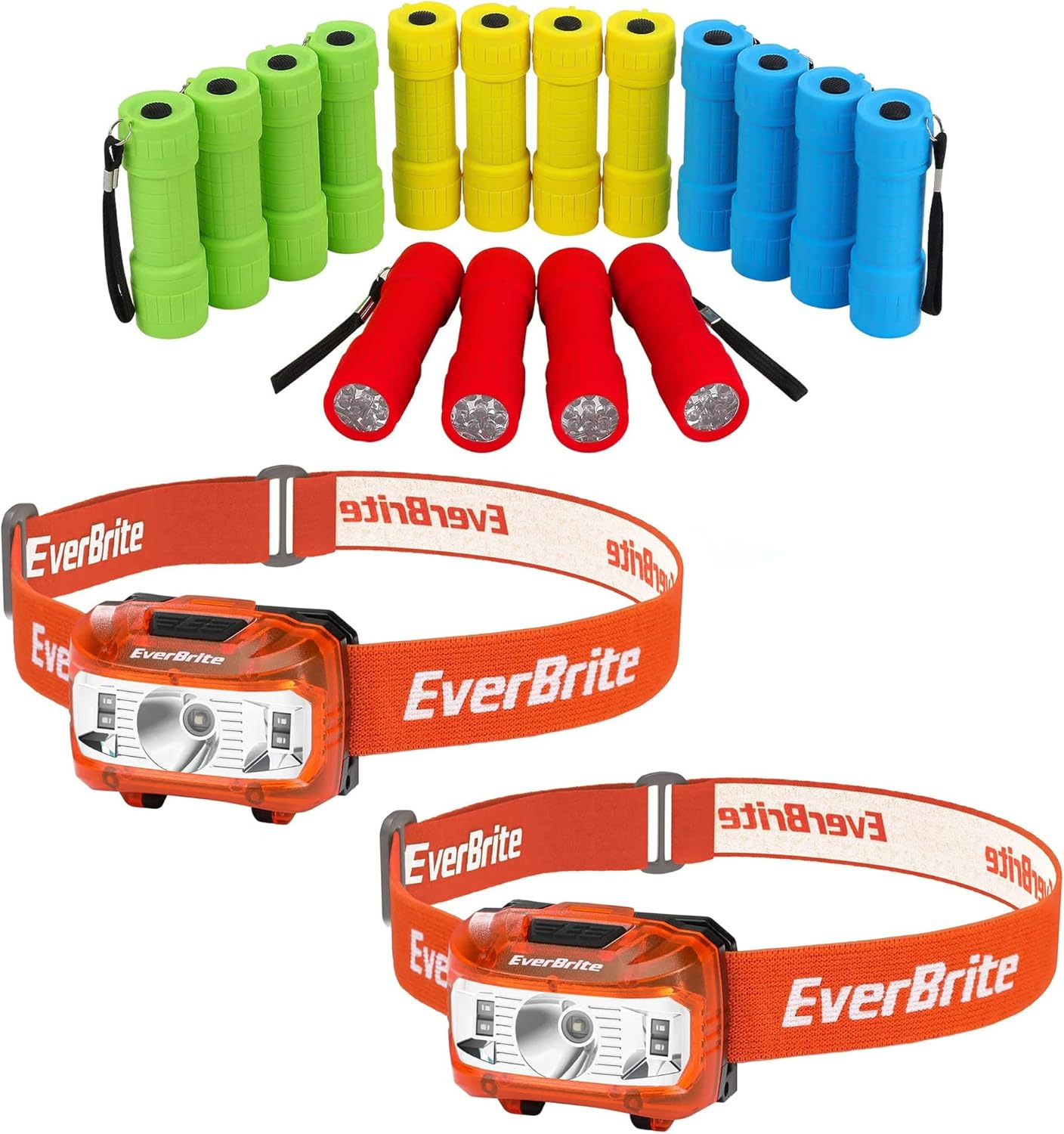 EverBrite 16-Pack 2-Piece LED Lights Set Variety Brightness and Convenience