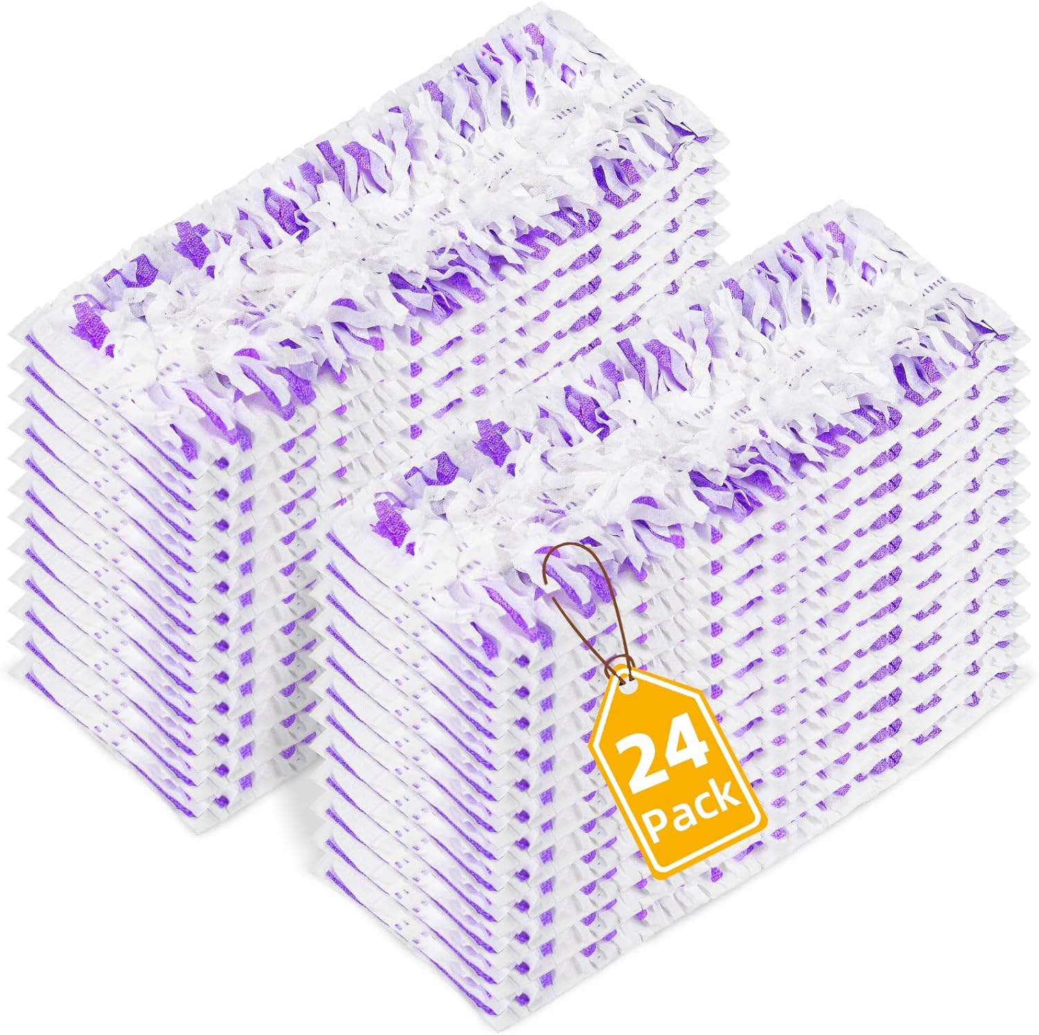 24 Pack Disposable Mop Pads for Power Mop Multi-Surface Mop