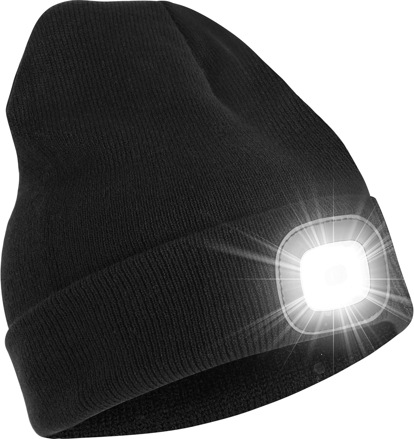 YMHB Winter Beanie Hat with LED Light