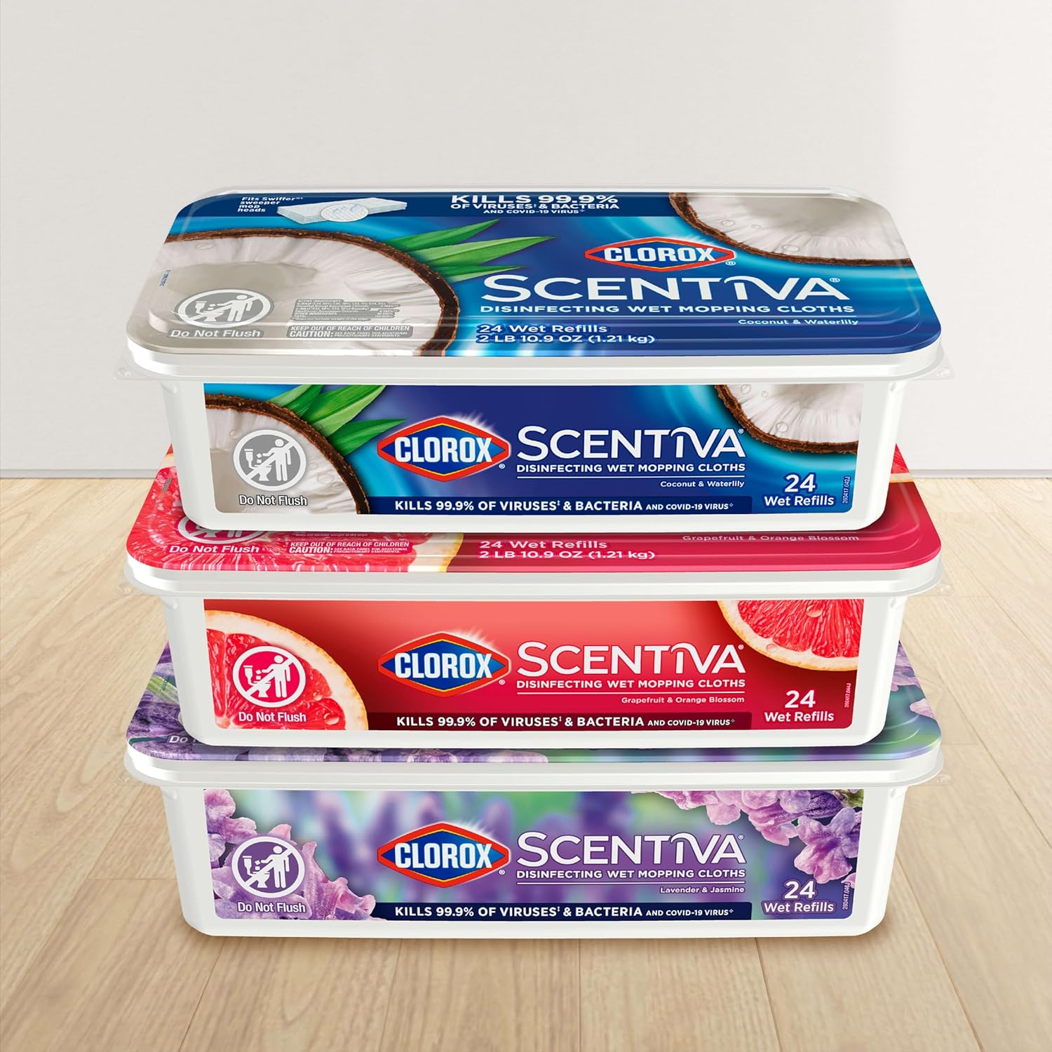 Coconut Waterlily Scent cleaning pad