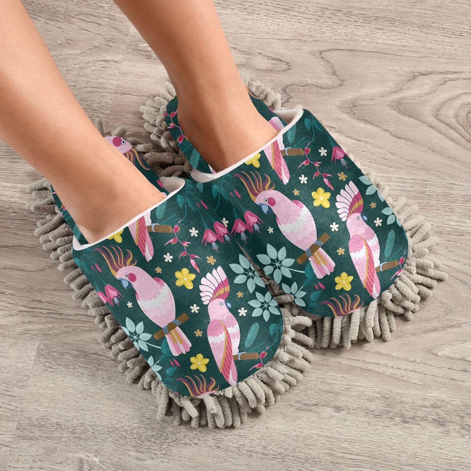 Kigai Exotic Parrots Slippers
