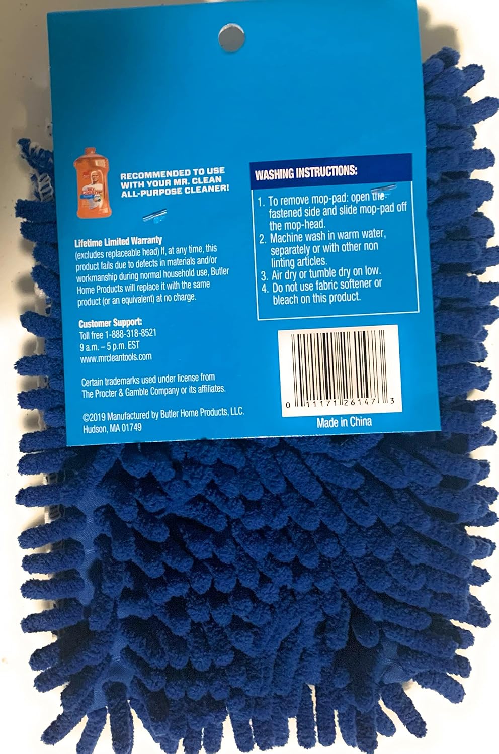 Mr Clean Microfiber Dust N Mop Refill Pad