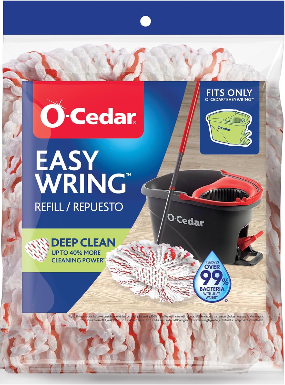 O-Cedar EasyWring Deep Clean Refill 1-Pack 1