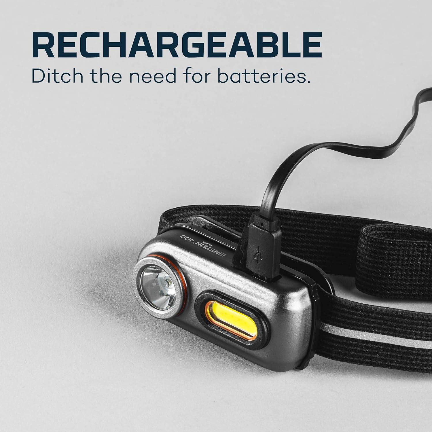NEBO Einstein Headlamp 400 Lumens Compact Powerful