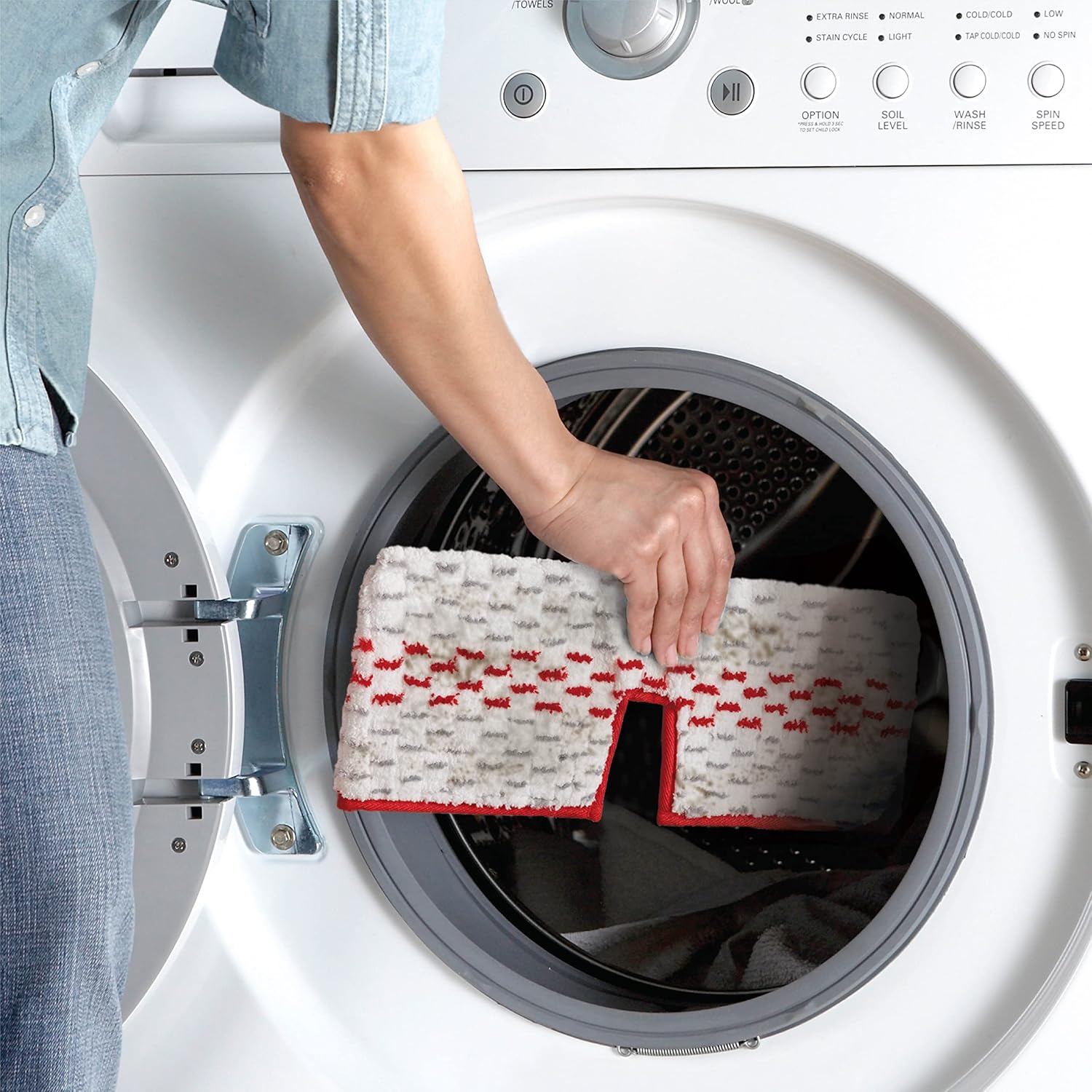 Bacteria-Free Refill Machine Washable Reusable Microfiber Dries Quickly