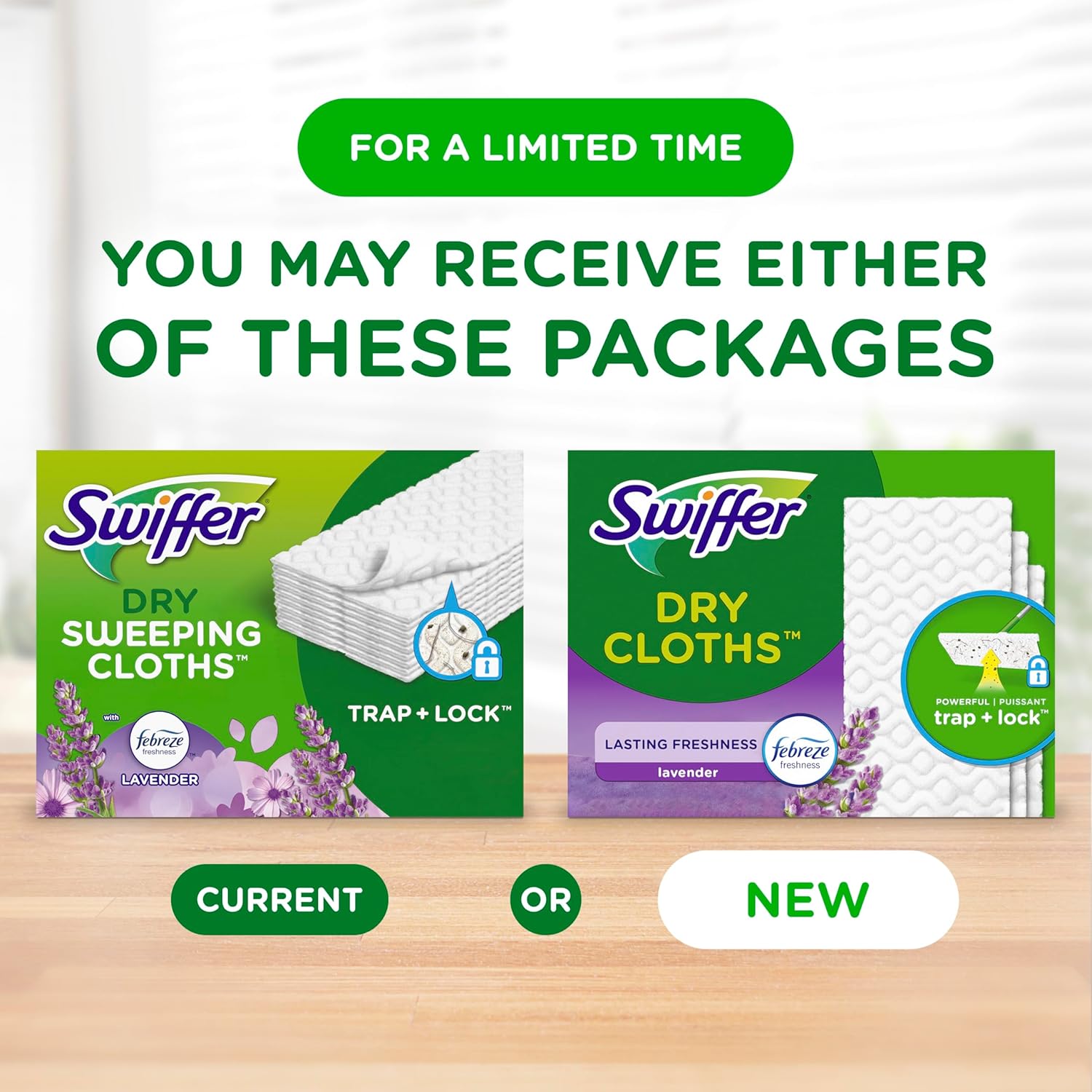 Swiffer Sweep Mop Dry Pads Floor Cleaner 52ct