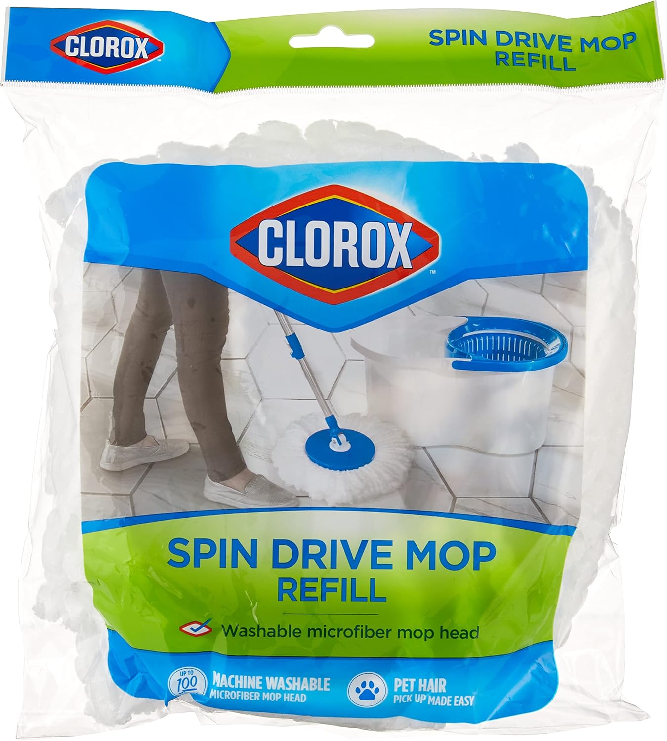 Clorox Refill for Spin Dry Mop Cleaner Than Your Family