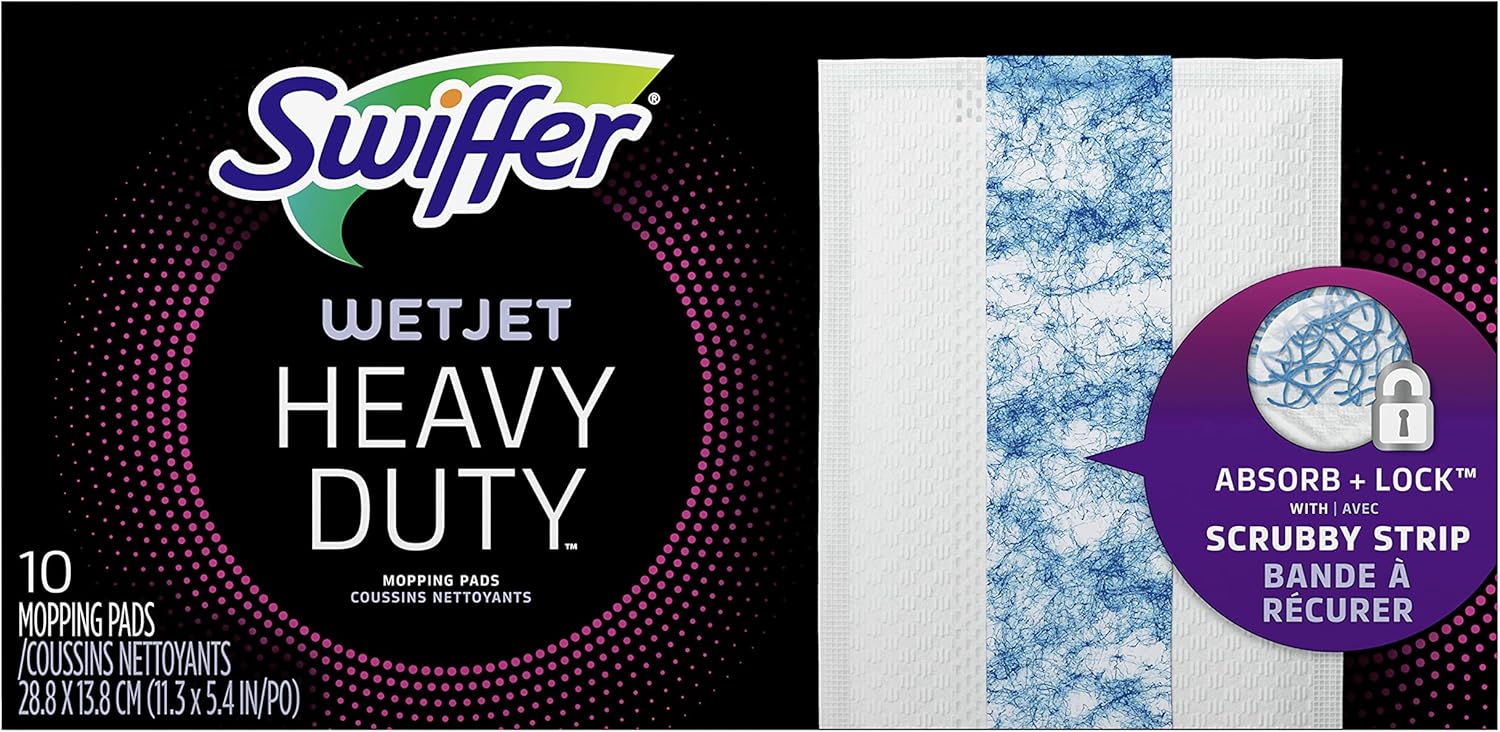 Swiffer WetJet Extra Power 10 Count Spray Mop Pad Refill