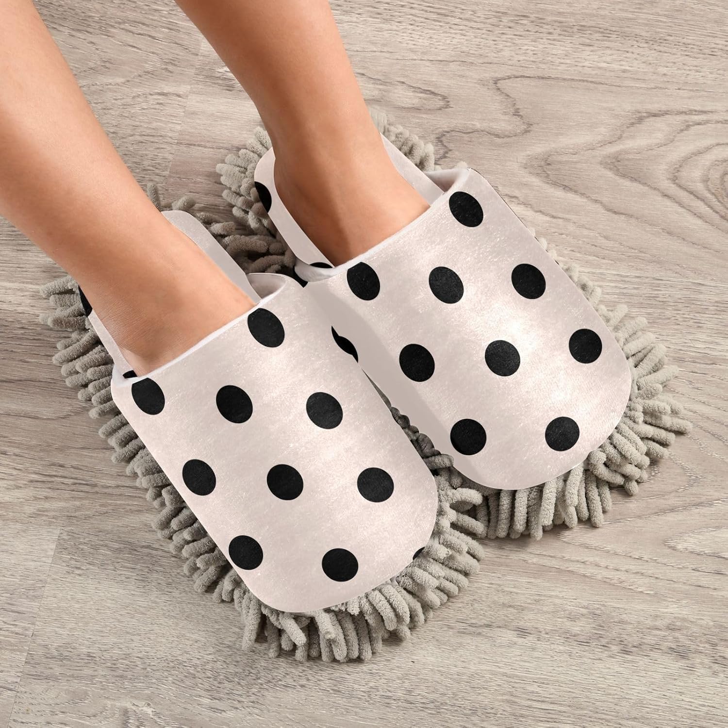 Microfiber Slippers for Floor Cleaning