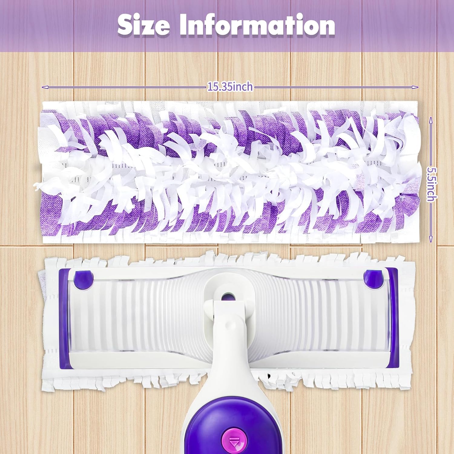 Heavy-Duty Mopping Pads for Swiffer PowerMop