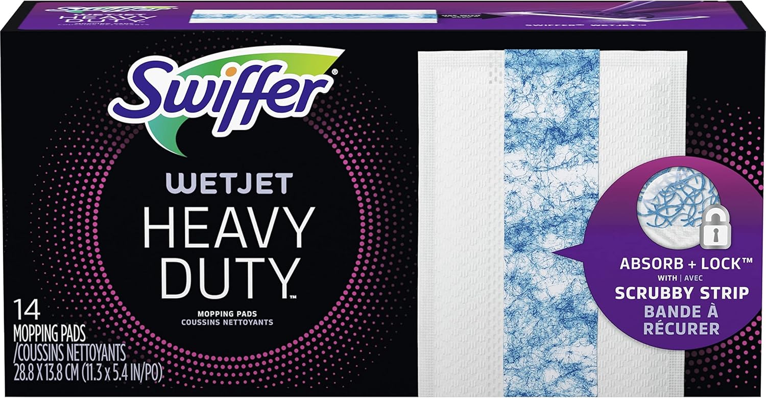 Swiffer Wetjet Pads with the Power of Mr Clean Magic Eraser 14 Count
