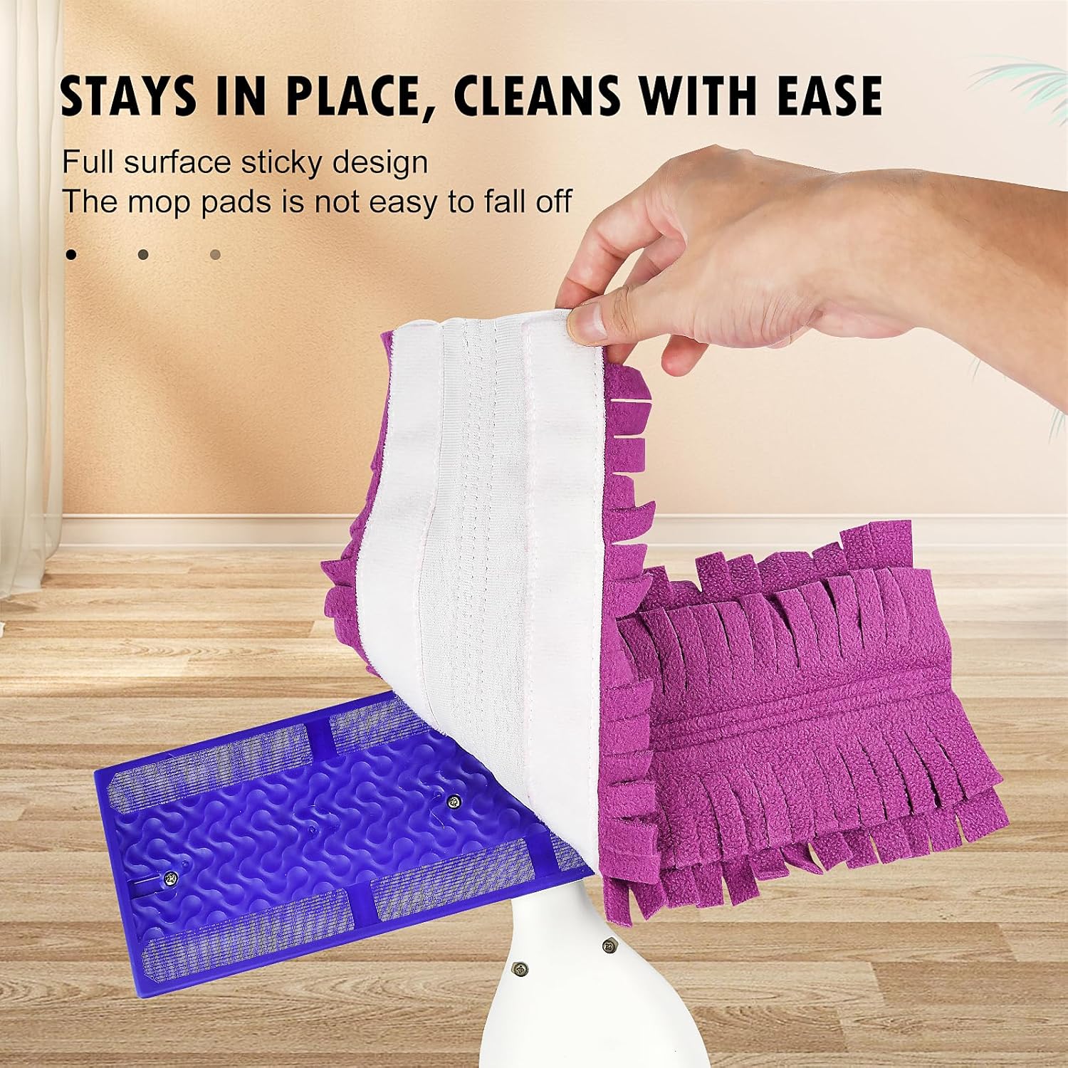 KTNAid 4 Pack Mop Refill Pads for Swiffer PowerMop