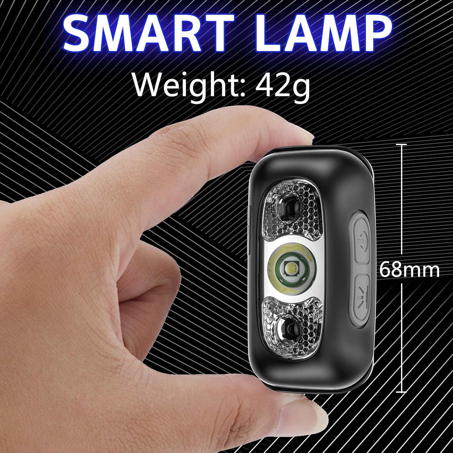 Stylish Waterproof Headlamp for Day Night