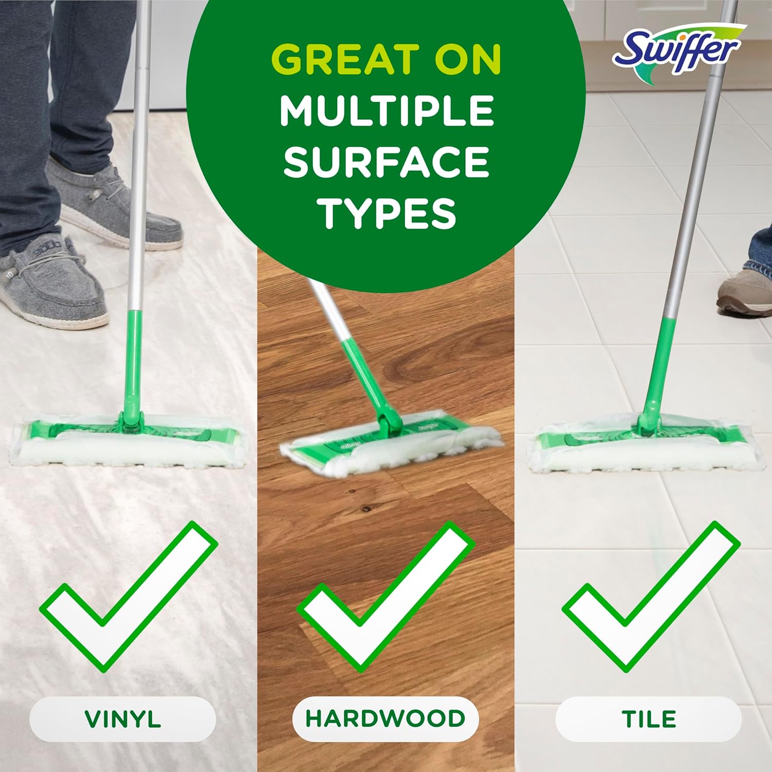 Swiffer Sweeper Pet Deep Clean with 32 Count for Your Floors