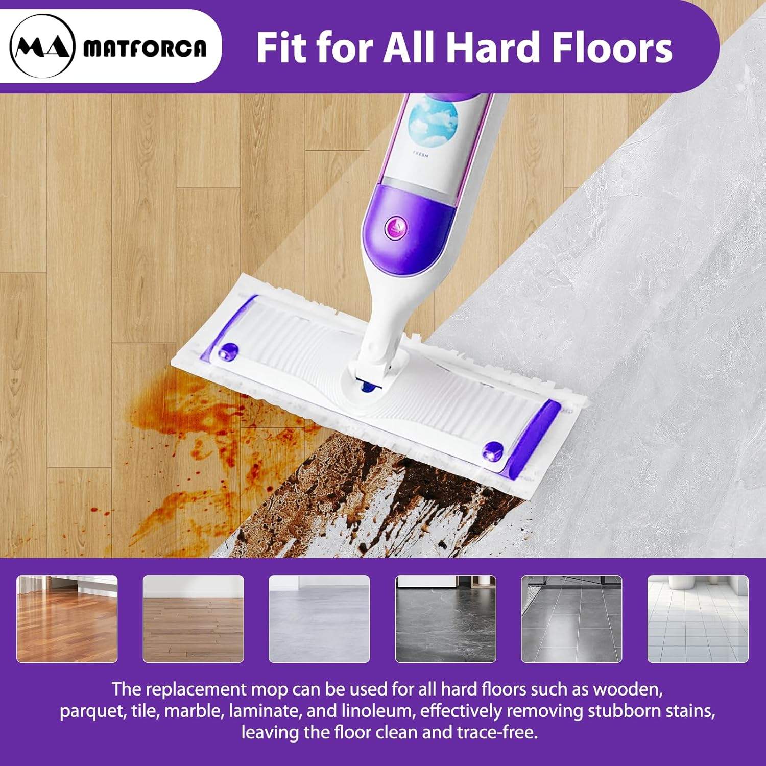10-Pack Disposable PowerMop Pads