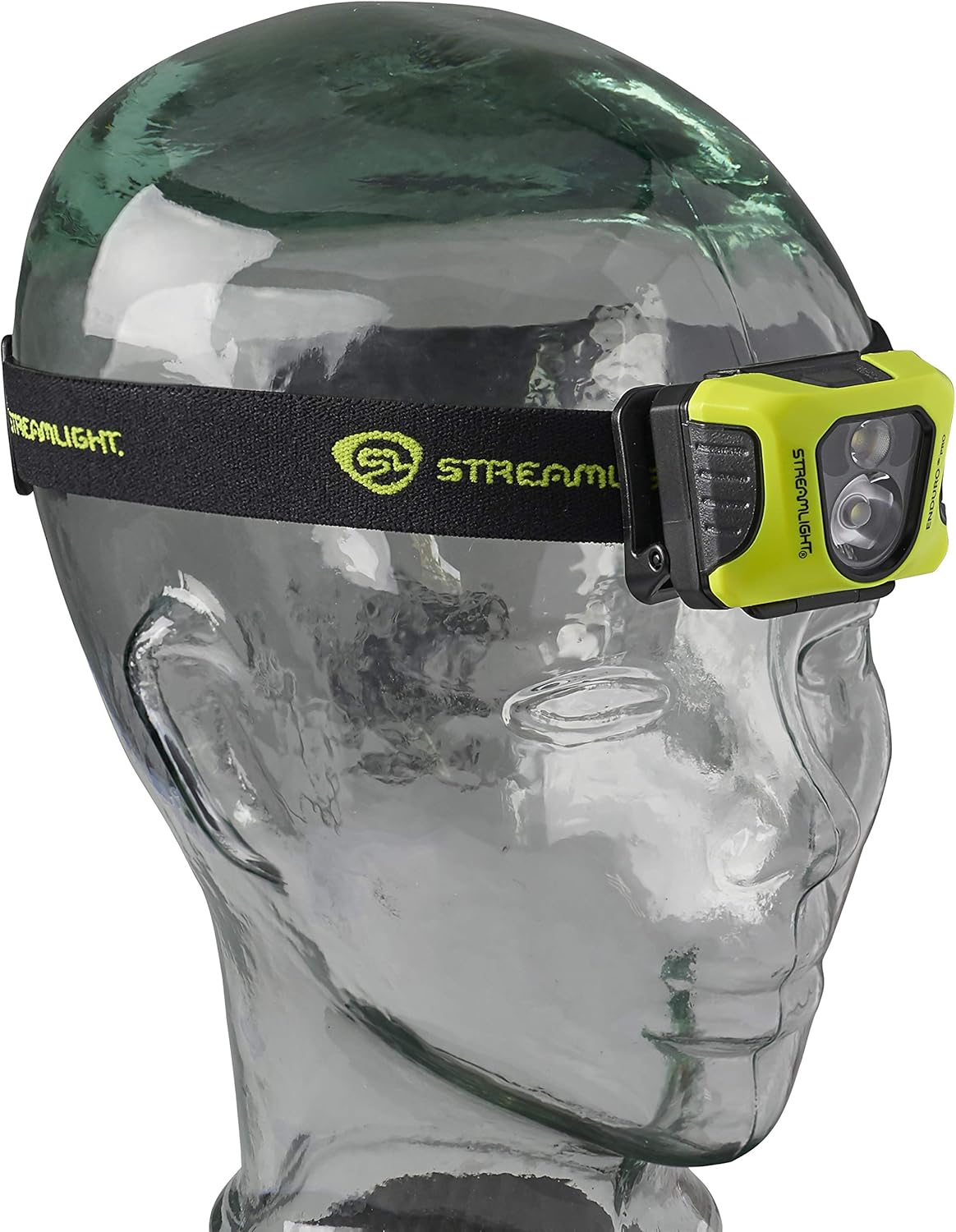 200-Lumen LED Headlamp with Rechargeable Battery and Elastic Head strap Yellow