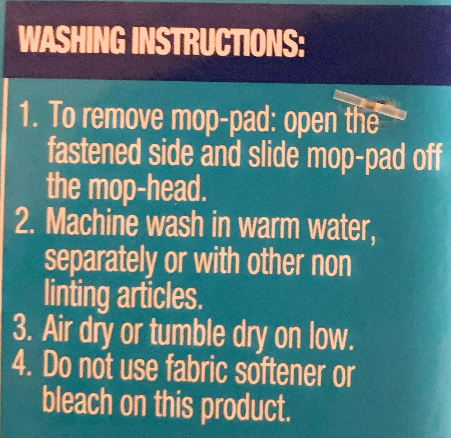 Mr Clean Microfiber Dust N Mop Refill Pad