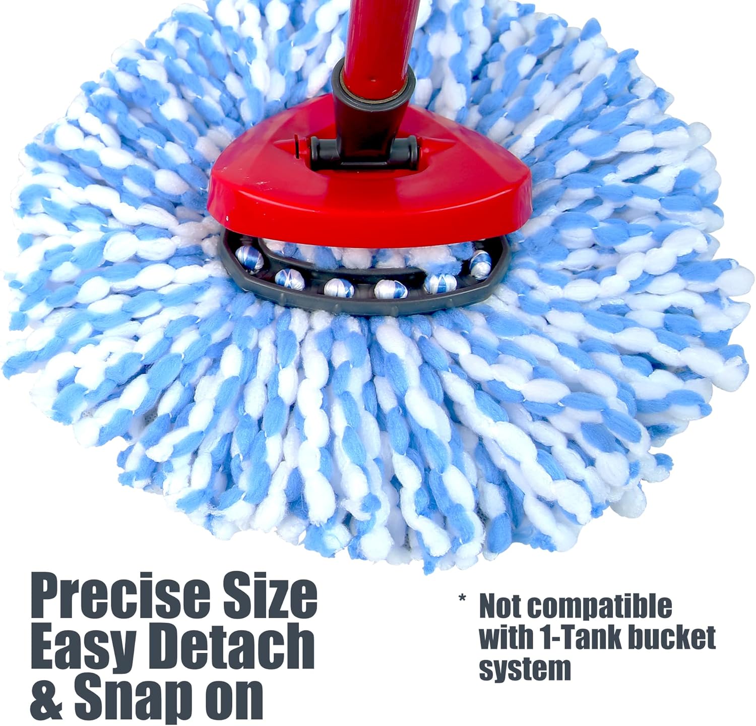 6-Piece Replacement Mop Heads for OzExpand