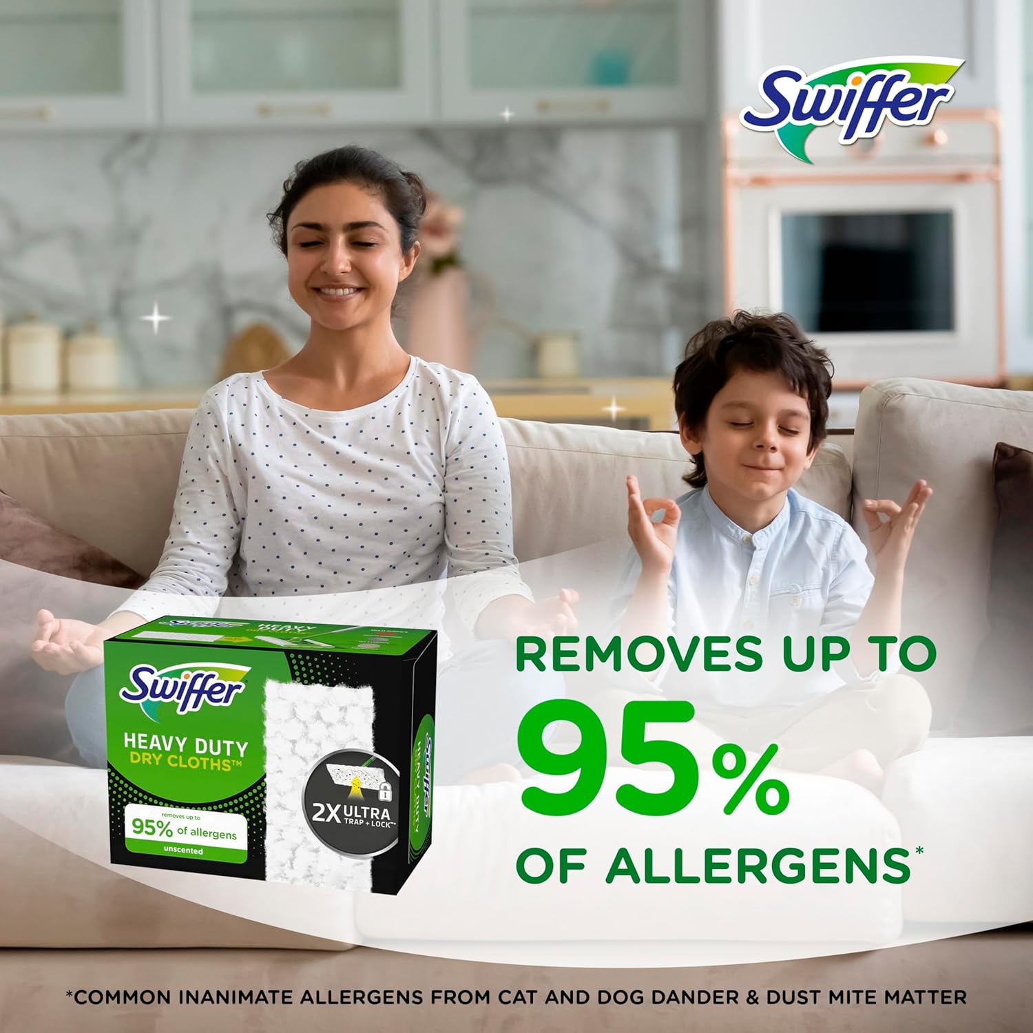 Effortless Floor Mopping with Swiffer
